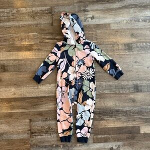 24 Month Floral Hooded Romper
